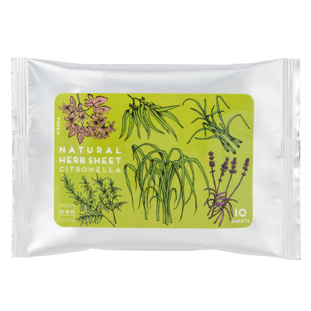 （販売終了）ナチュラルハーブシート シトロネラ