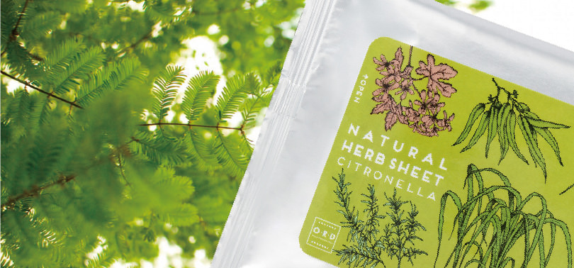 （販売終了）ナチュラルハーブシート シトロネラ
