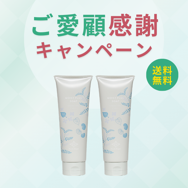 ご愛顧感謝キャンペーン│セラミド生せっけん2個セット
