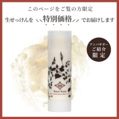 ⸜アンバサダーご紹介 限定特別価格⸝ 生せっけんスティック（オリジナル）