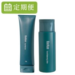 スクラブ洗顔ジェル＆引き締め化粧水｜リムナム