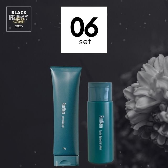 ブラックフライデー 06セット｜スクラブ洗顔ジェル & 引き締め化粧水