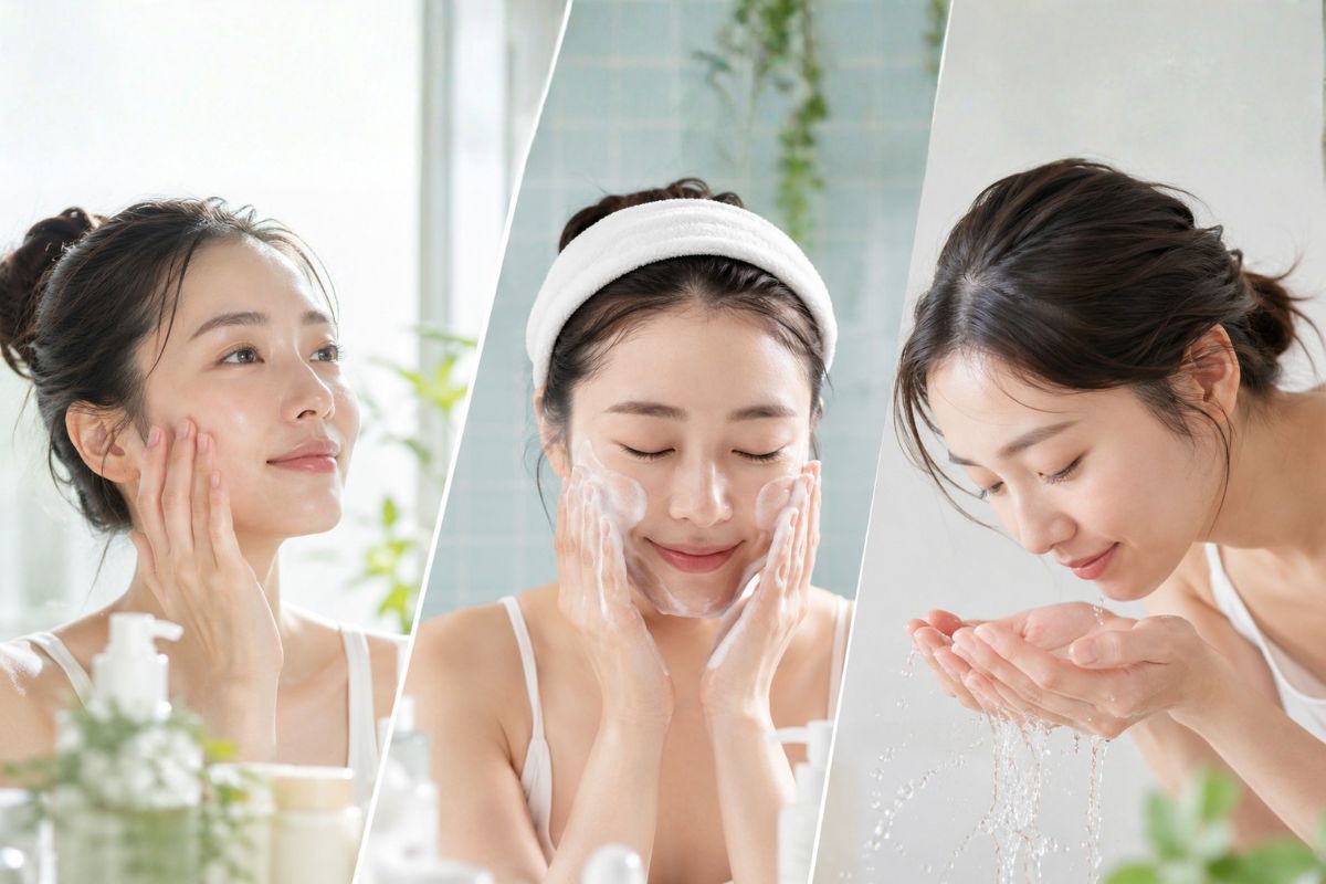 【タイプ別】あなたはどれ？朝の洗顔プラン
