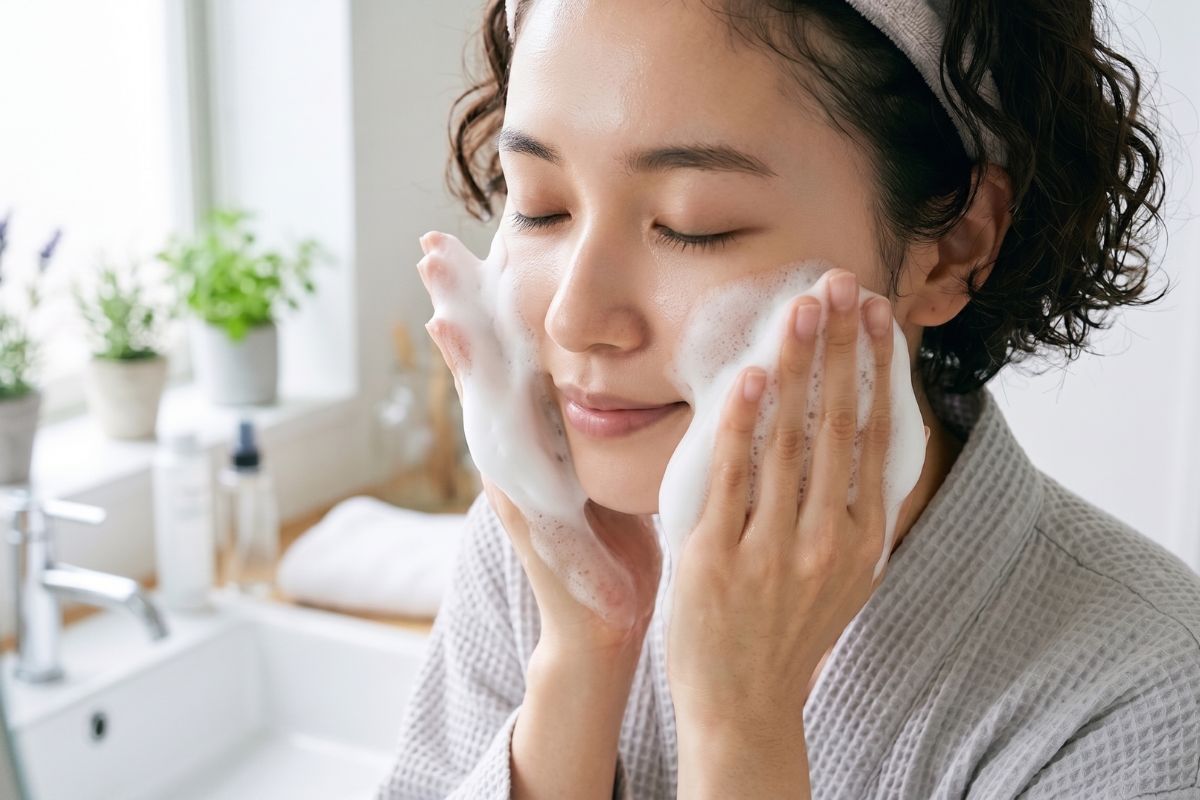 4. 摩擦レスを極める：指ではなく「泡の弾力」で洗う
