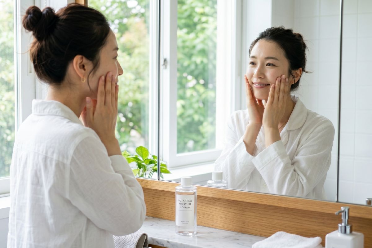洗顔後の「黄金の1分」と生活習慣