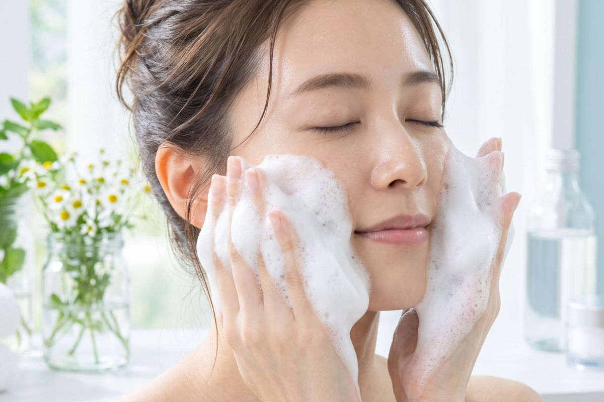 実践：夏の日差しを浴びた肌のための「いたわり洗顔5つのステップ」