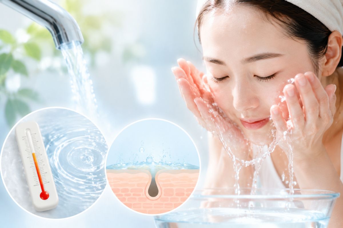 洗顔研究家が紐解く「30〜32度」のぬるま水が最適な理由
