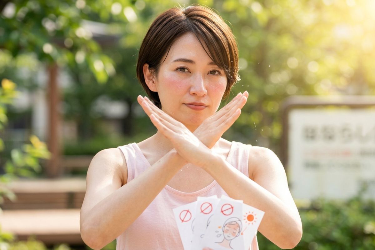 やってはいけない！夏のスキンケア「3大NG習慣」