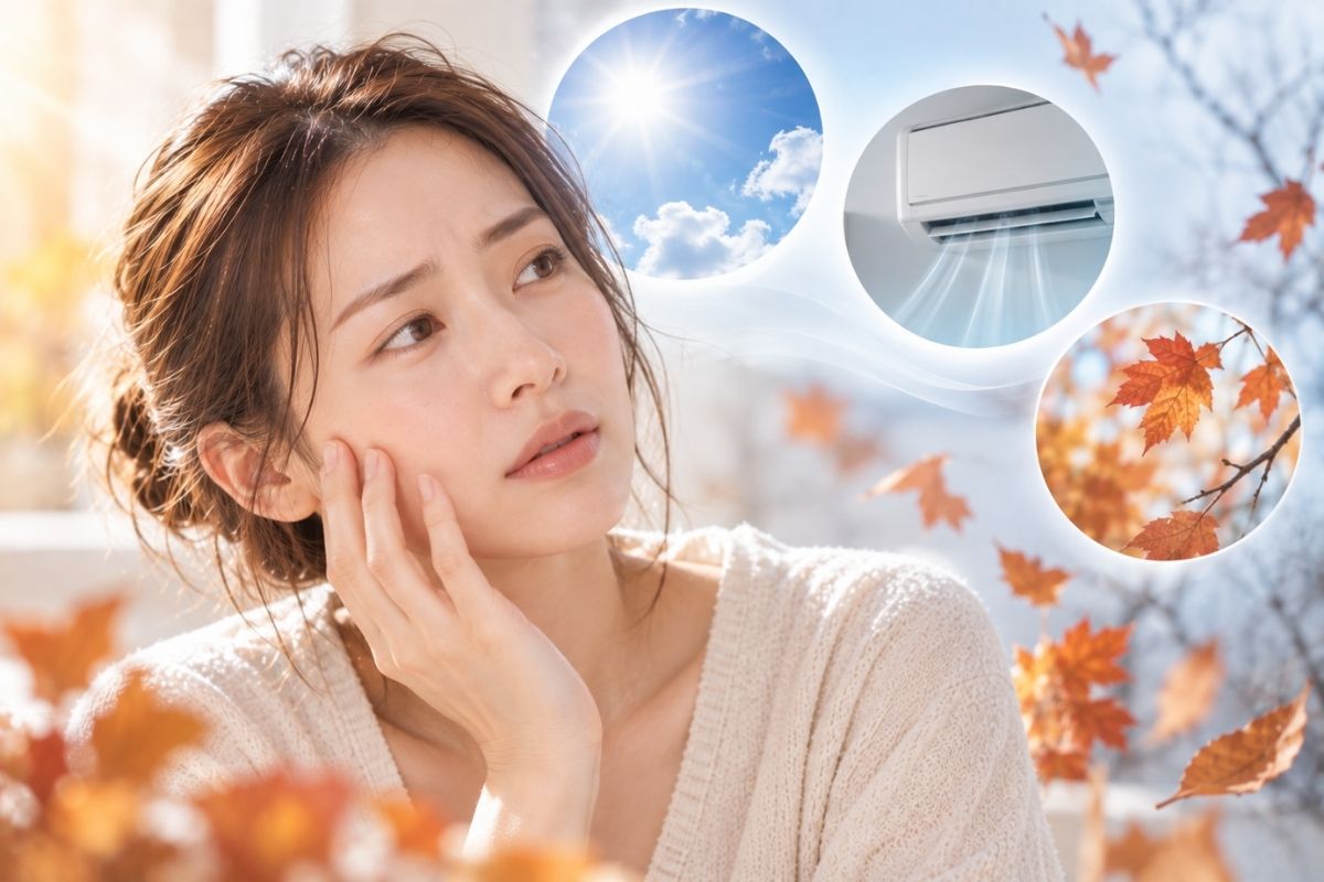 なぜ？ 季節の変わり目に「乾燥」と「ゆらぎ」が起きてしまう理由