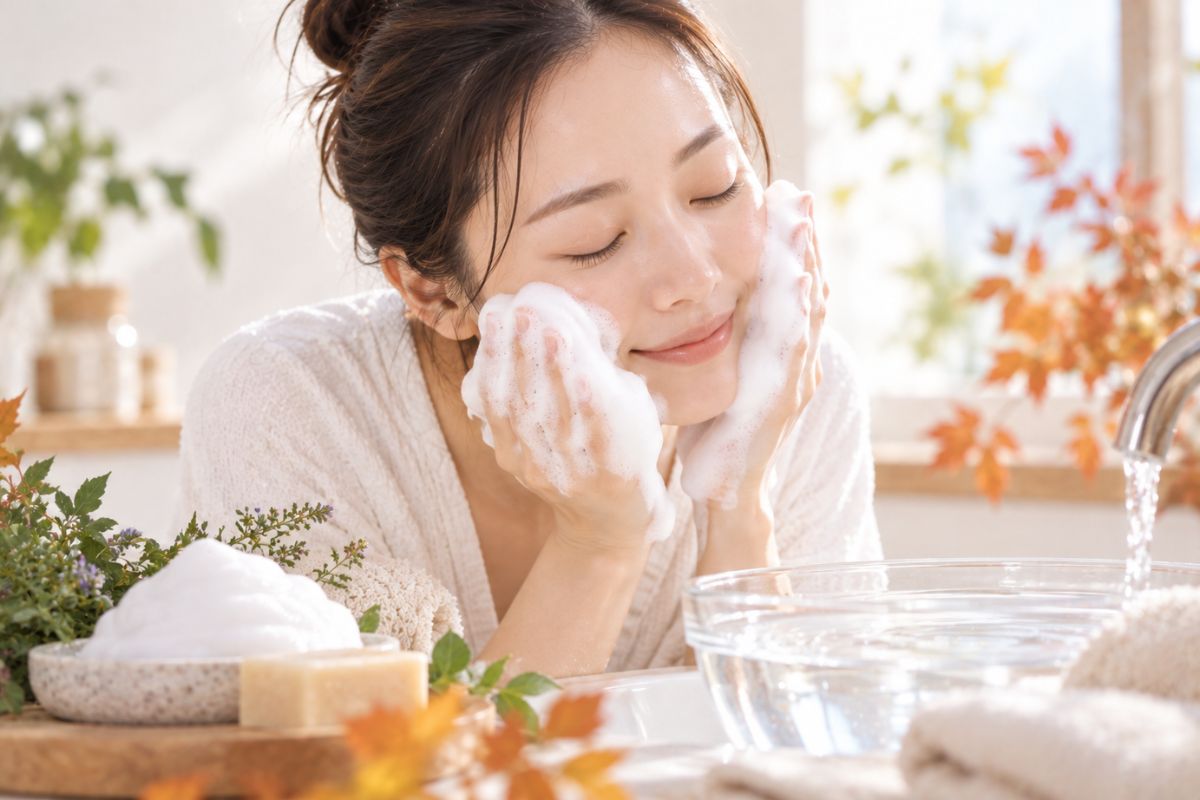 ゆらぎ肌を救う「3つの洗顔ルール」