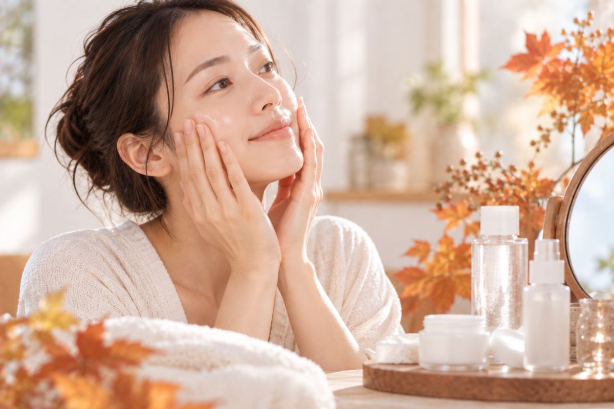 洗顔のあとは…「セラミド」と「丁寧な保湿」でフタをする